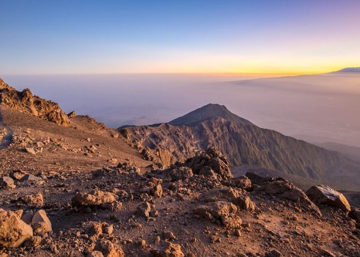 Mount meru trek