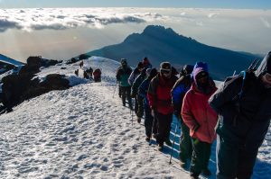 Join a group to climb Kilimanjaro