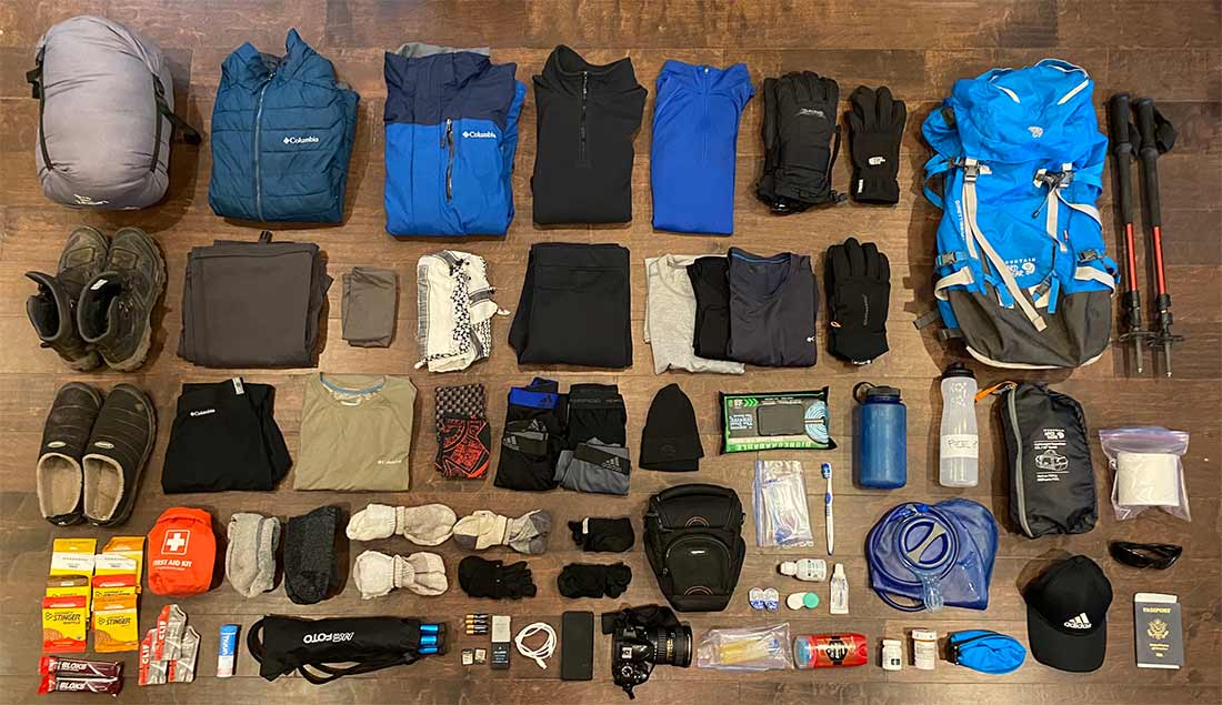 What to pack for Kilimanjaro